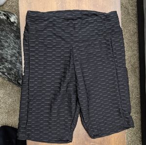 Butt lifting biker shorts